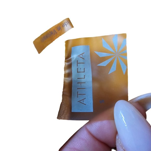 Athleta Women's Zip Up Jacket Coat Orange size Small - Picture 9 of 9